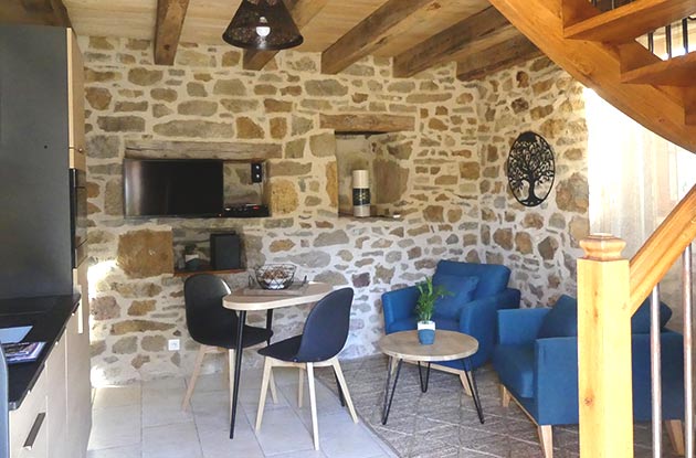 Petit g&icirc;te avec cuisine