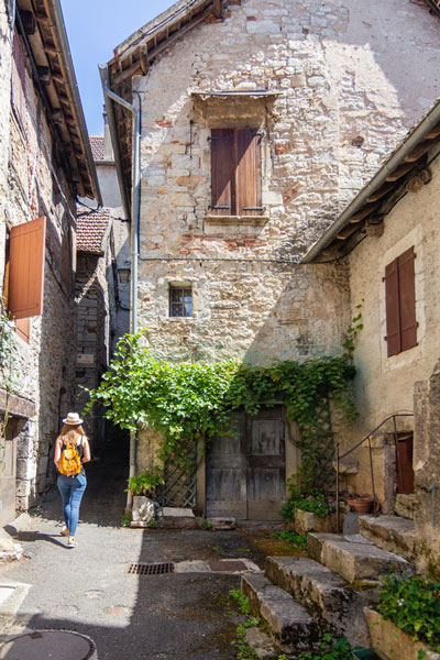 se balader dans les villages