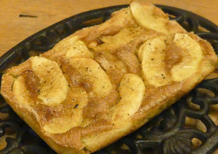 gateau aux pommes