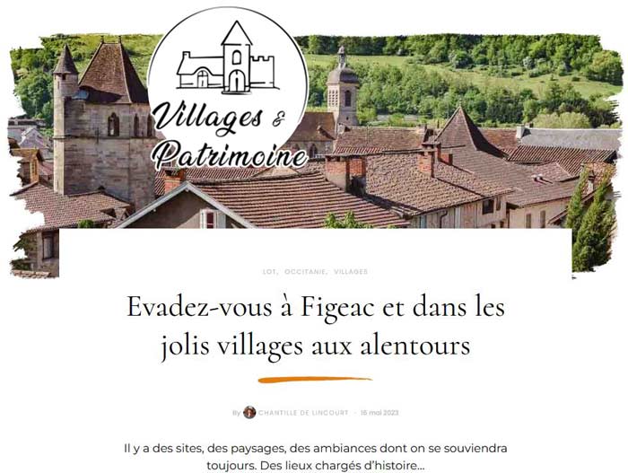 Hameau du Quercy choisi par Villages et patrimoine
