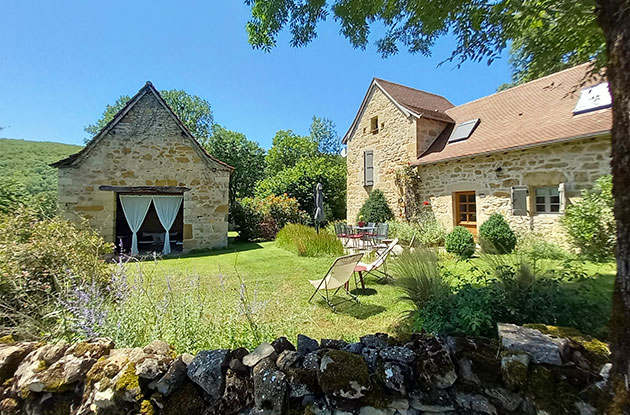 Vue du g&icirc;te 5 personnes