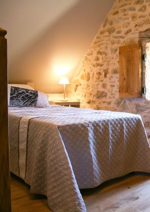 Lit chambre du g&icirc;te