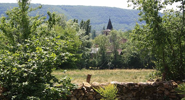 Paysage du Lot: Frontenac