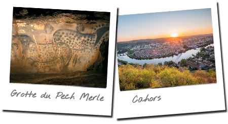 Circuit vallées du Lot et du Célé