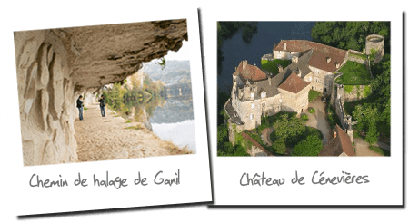 circuit vallées du Lot et Célé