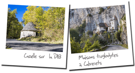 Circuit vallées du Lot et du Célé