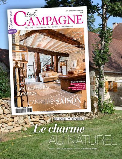 "Le charme au naturel" dans Style Campagne