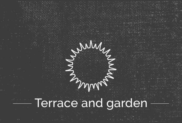 terrace and garden
