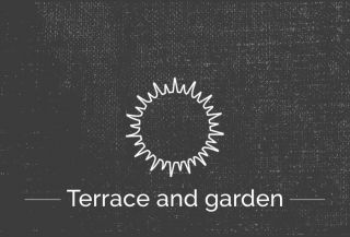 terrace and garden